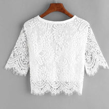 White Lace Blouse