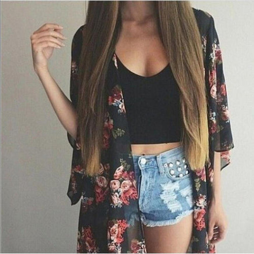 Floral Summer Kimono