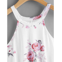 Floral Printed Halter Top