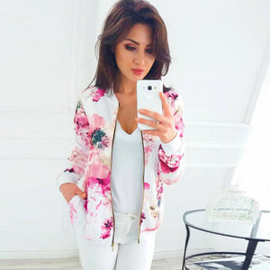 Floral Print Jacket