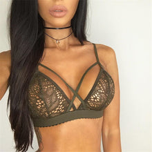 Simple Criss Cross Lace Bralette