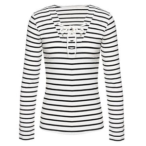 Stripe Long Sleeve Top