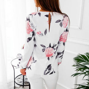 Floral Long Sleeve Blouse